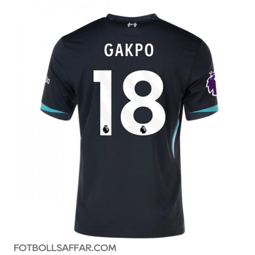 Liverpool Cody Gakpo #18 Bortatröja 2024-25 Kortärmad